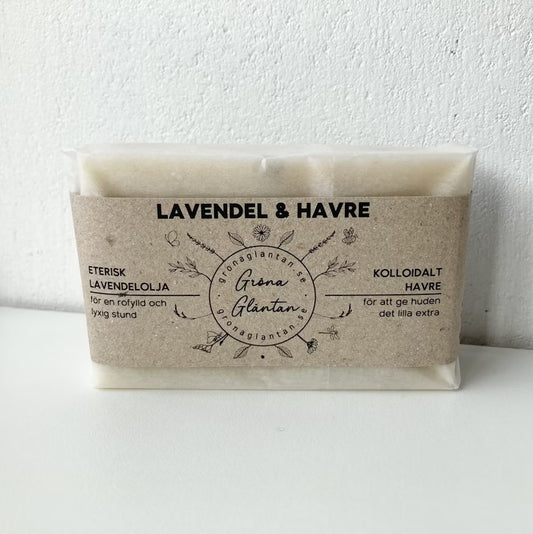 GRÖNA GLÄNTAN: Lavendel & Havre Tvål